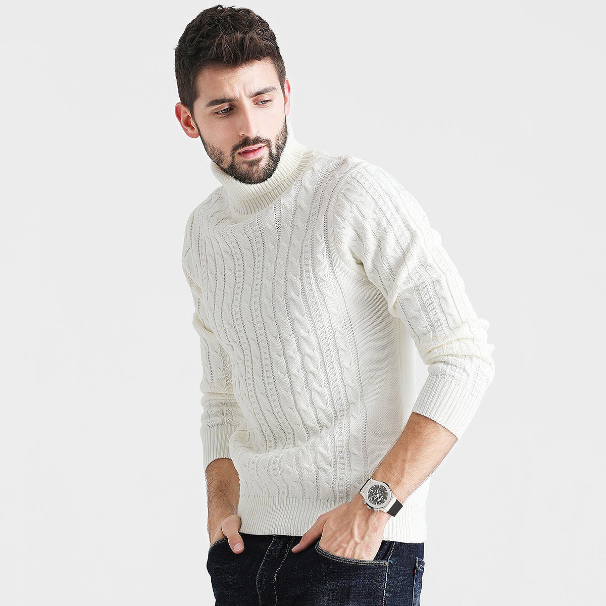 Ny Amazon Grænseoverskridende Pullover Mode Herresweater