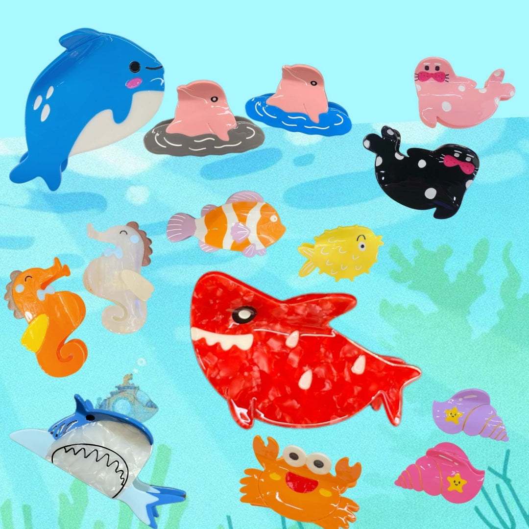 Special-interest Design Conch Whale Acetic Acid Grip