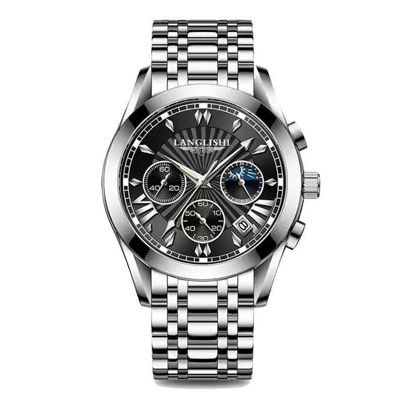 Men's Multifunctional Luminous Waterproof Quartz Watch