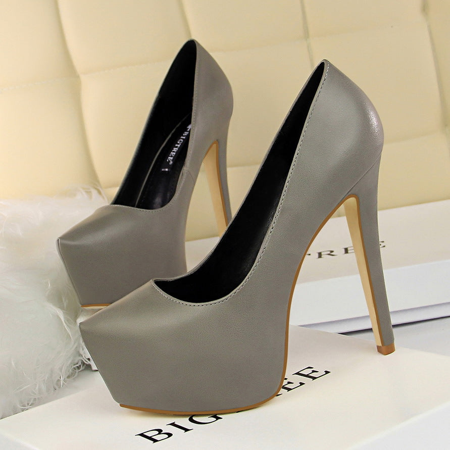High Heeled Shoes Thin Heeled Women's Shoes Hate Sky High
