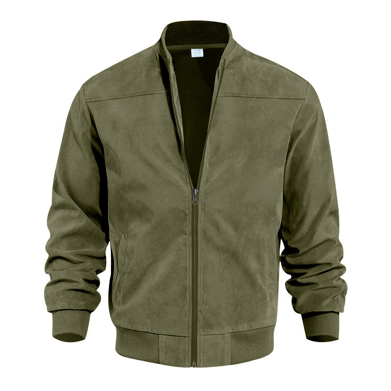 Casual Retro Long Sleeve Cardigan Jacket Male