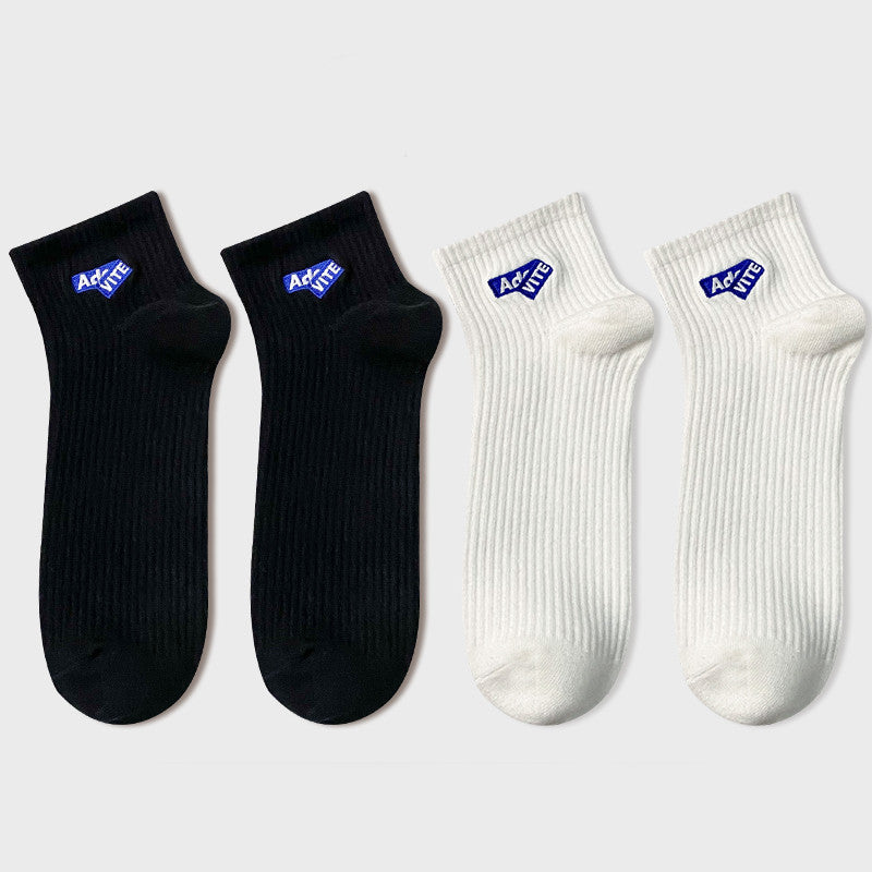 Cotton Deodorant And Sweat-absorbing Socks