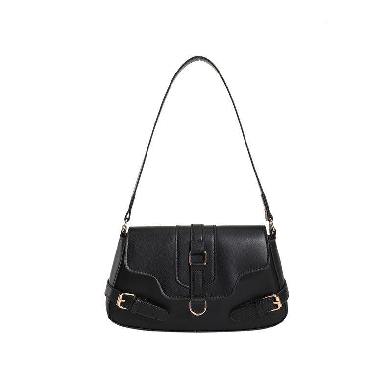 Pure Color Simple Shoulder Messenger Bag Fashion Casual