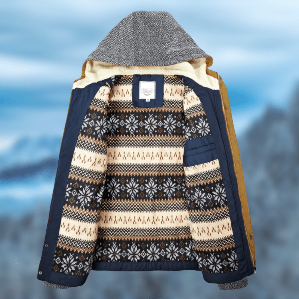 MOQ 200pcs Men's Cotton Padded Men's Cotton Coat Trend Youth Hooded Jacket