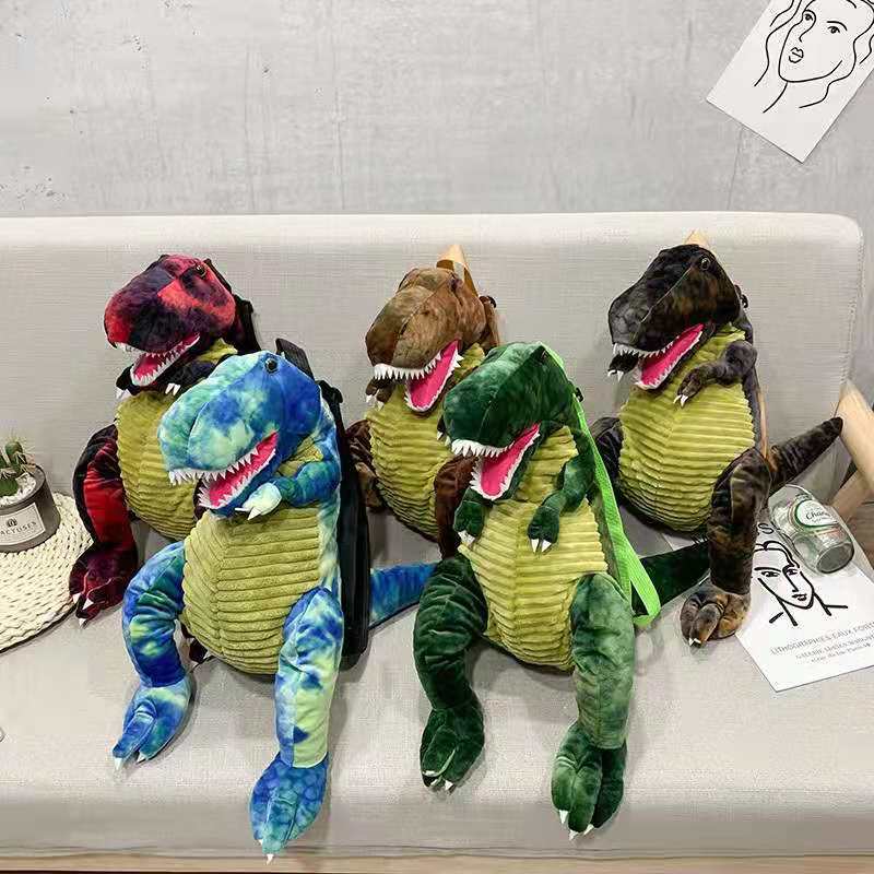 Cartoon Big Dinosaur Plush Toy Backpack