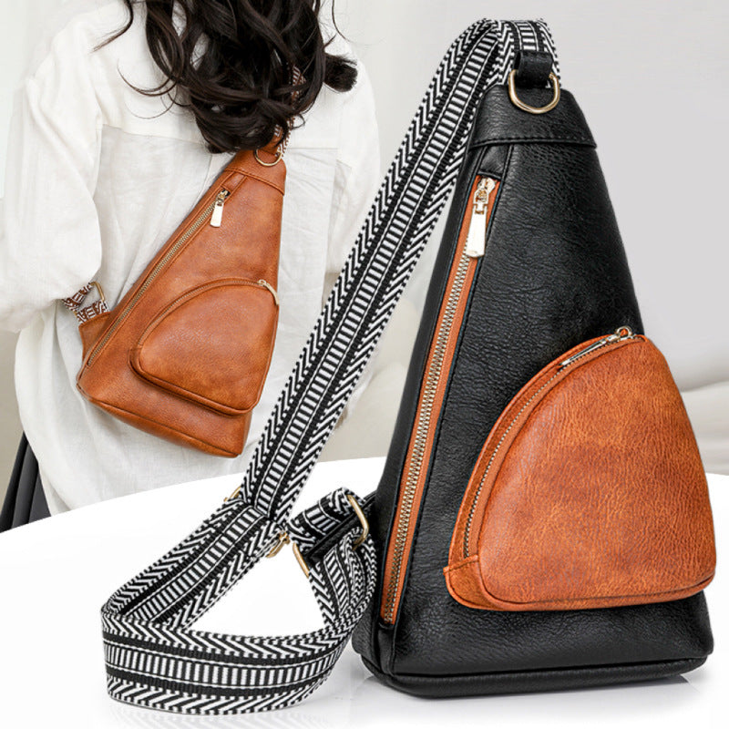 Retro New Style High-grade Shoulder Messenger Bag For Women