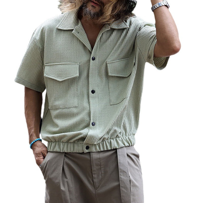 European And American Men's Shirt