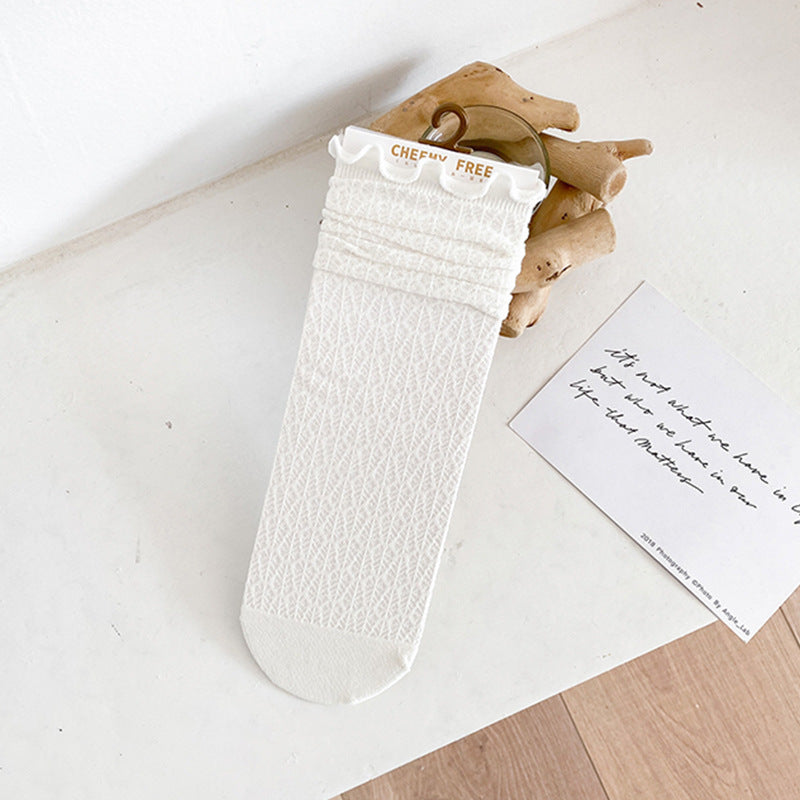 Women's Fashion Mesh Breathable Lace Socks