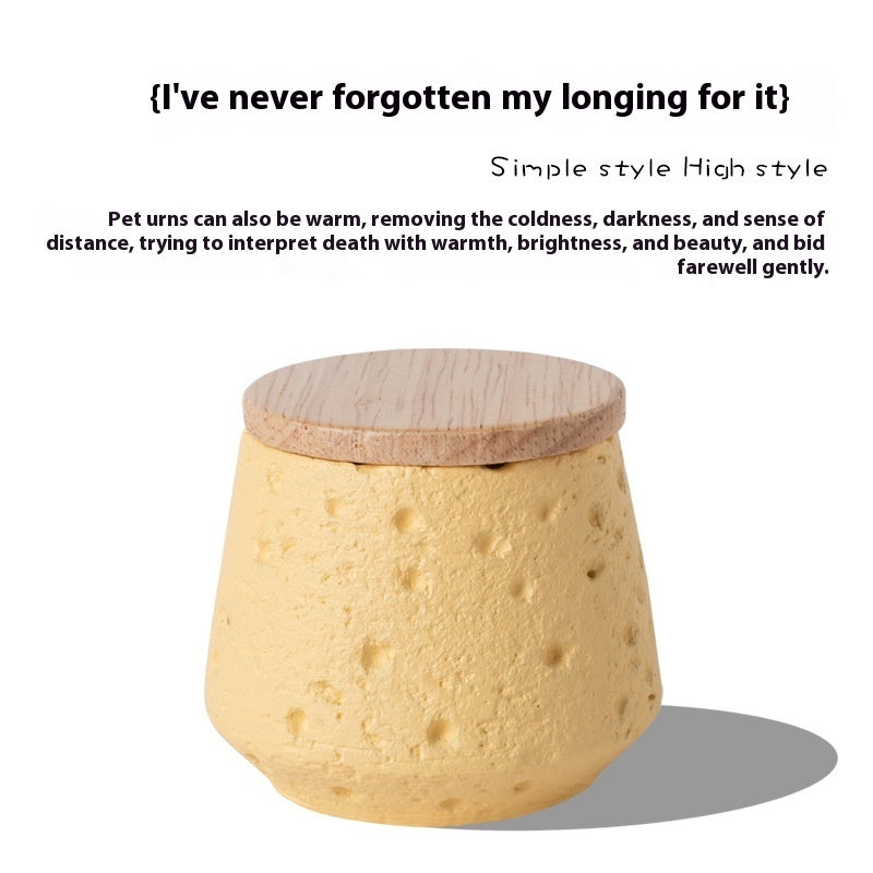 Mini Pet Cinerary Casket Teeth Hair Commemorative Tank