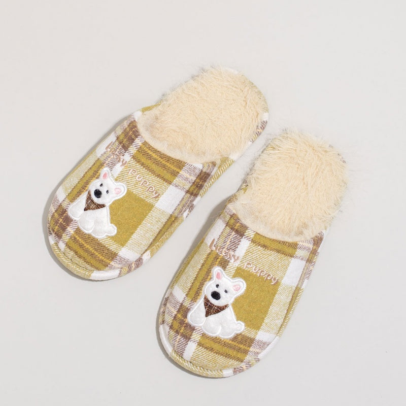 New Autumn And Winter Indoor Home Plush Cotton Shoes Cute Soft And Fluffy