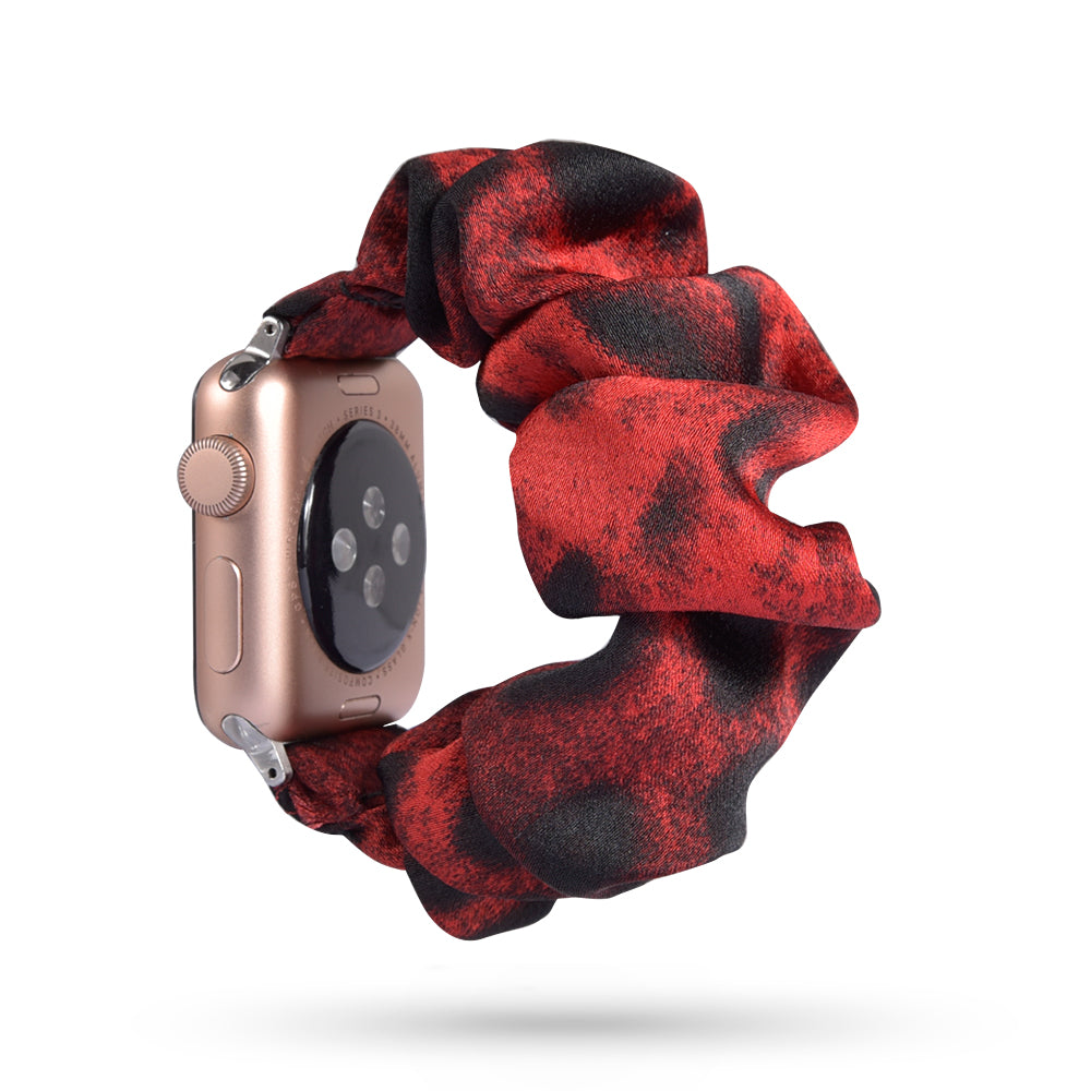 Printed Non-fading Rainbow Replacement Hair Tie Watch Strap