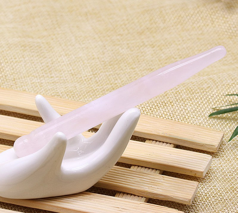 Natural jade scraping board
