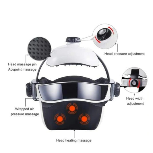 4 in 1 Neck & Head Massage Helmet