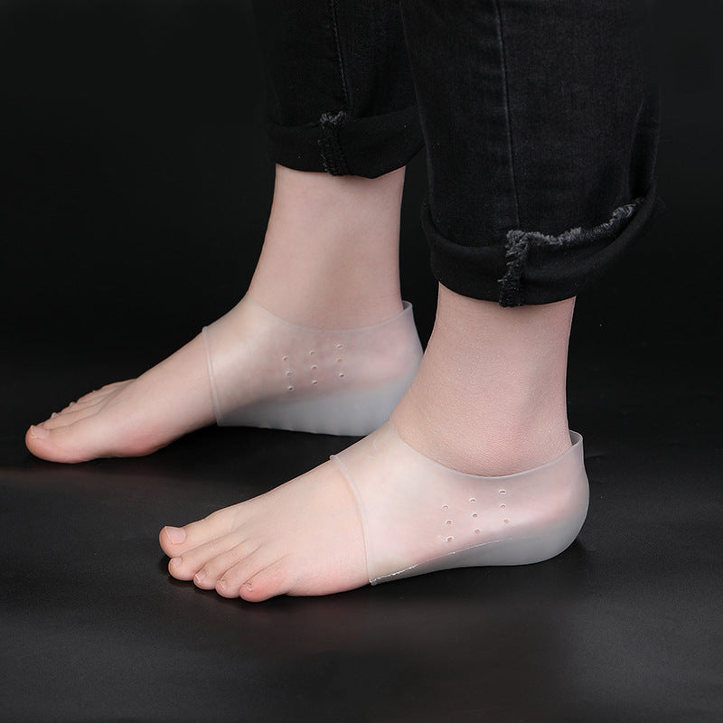 Female Male Silicone Inner Heightening Shoe Pad Invisible