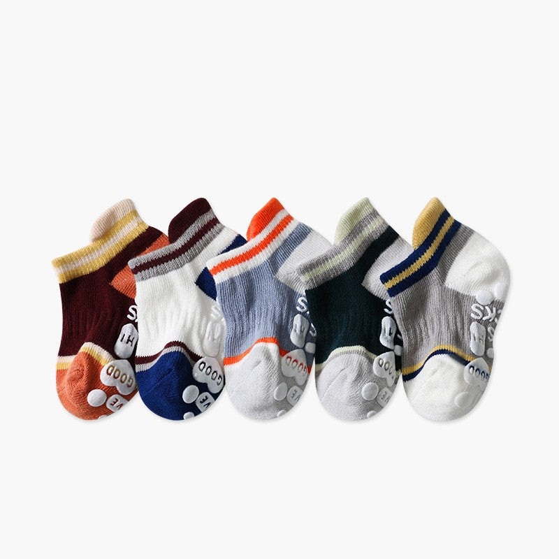 Thin Cotton Large Area Adhesive Ship Socks