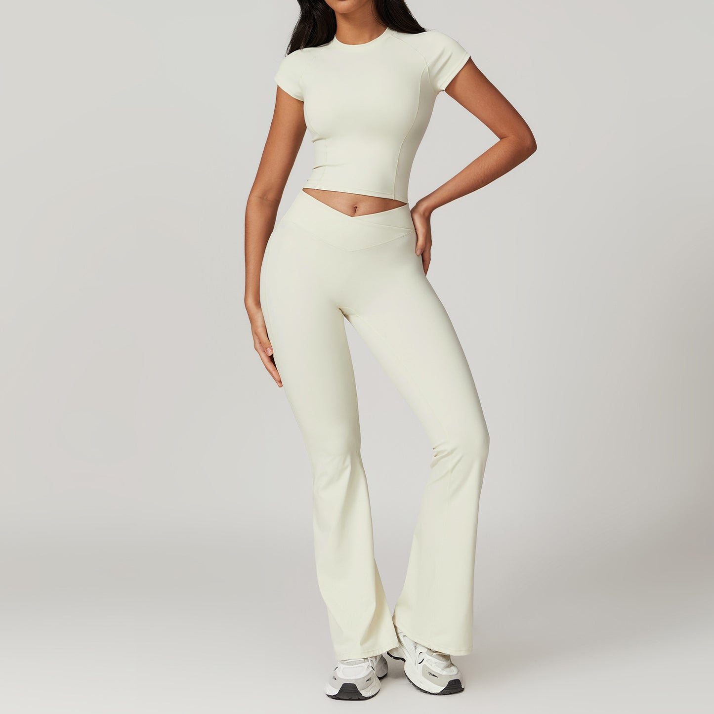 Environmental Protection Regeneration Tight-fitting Quick-drying Yoga Set