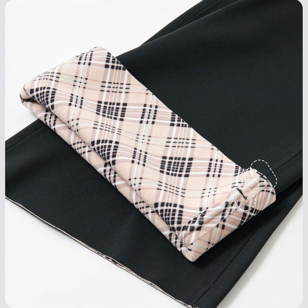 Autumn And Winter Fleece-lined Thickened Shark Pants