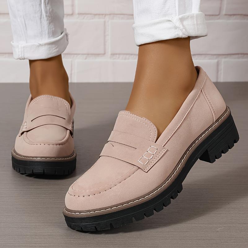 Fashion Flat Shoes Casual Matte British Style Women's Shoes