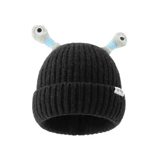 Cute Luminous Autumn And Winter Warm Ear Protection Wool Korean Cartoon Fashion All-matching Knitted Hat