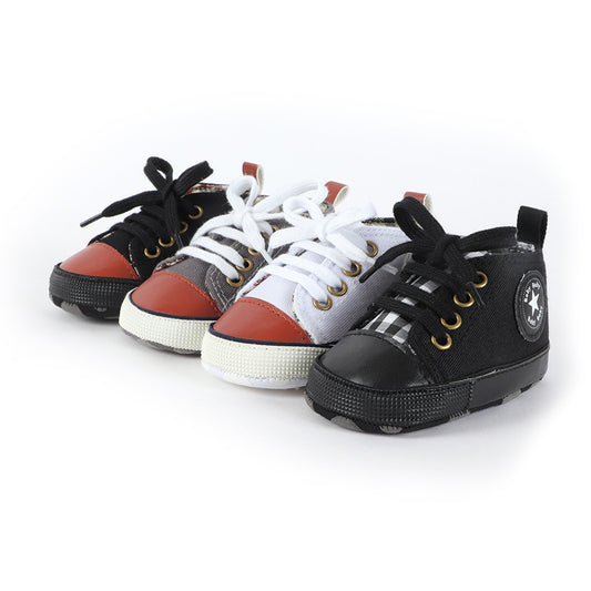 Toddler Shoes Soft Bottom Non-slip Baby Shoes Classic Canvas Baby Shoes