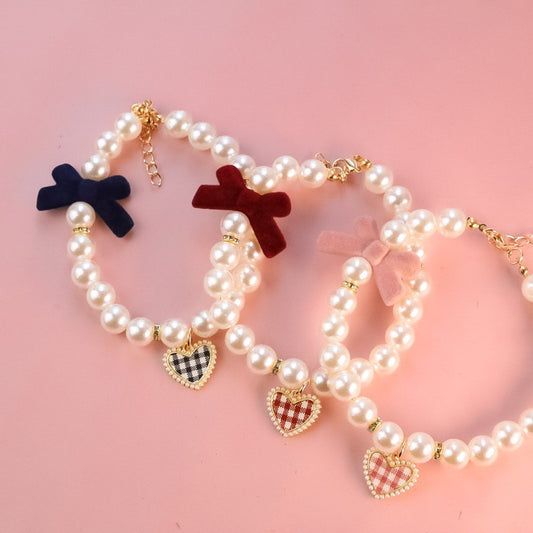 Pet Fashion Personality Retro Advanced Texture Bow