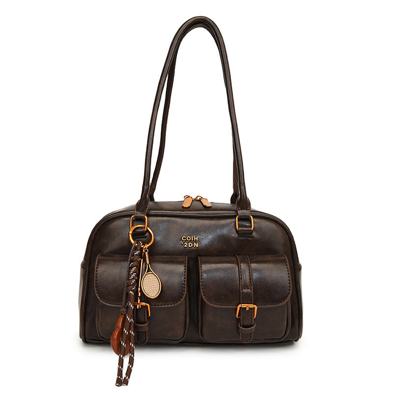 Retro Large Capacity Bag Women's Shoulder