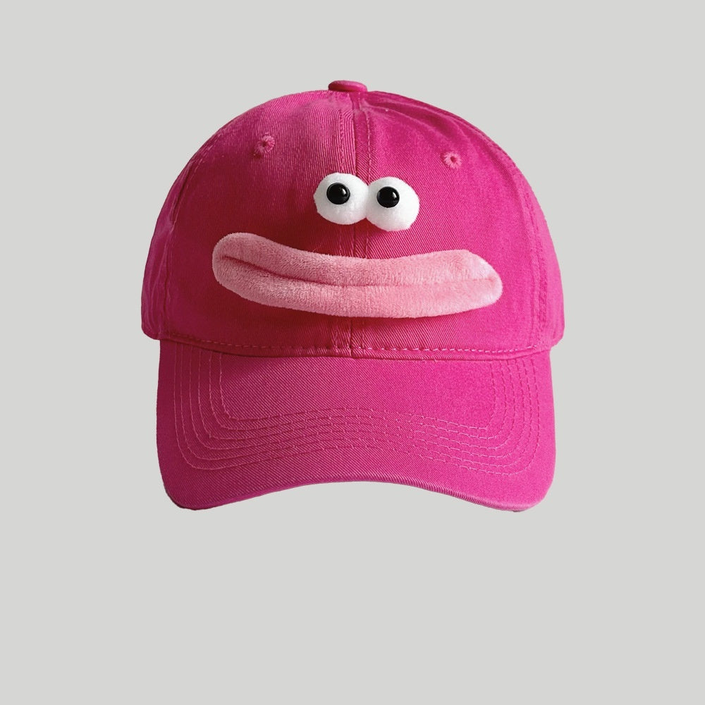 Women's Korean-style Cute Cartoon Peaked Cap