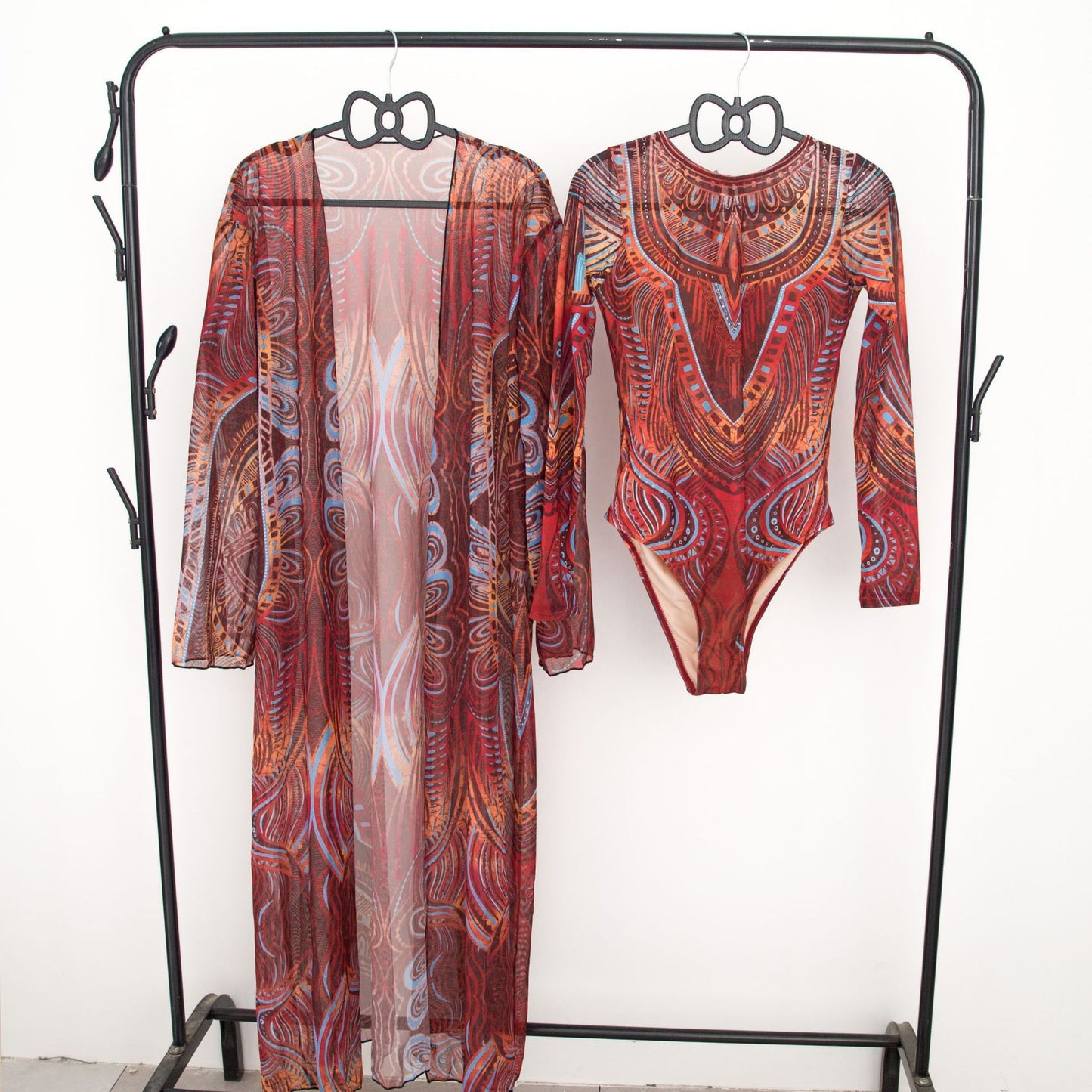 Womens One-Piece Swimsuit Two-Piece Set European American Russian Sun-Protective Smart
