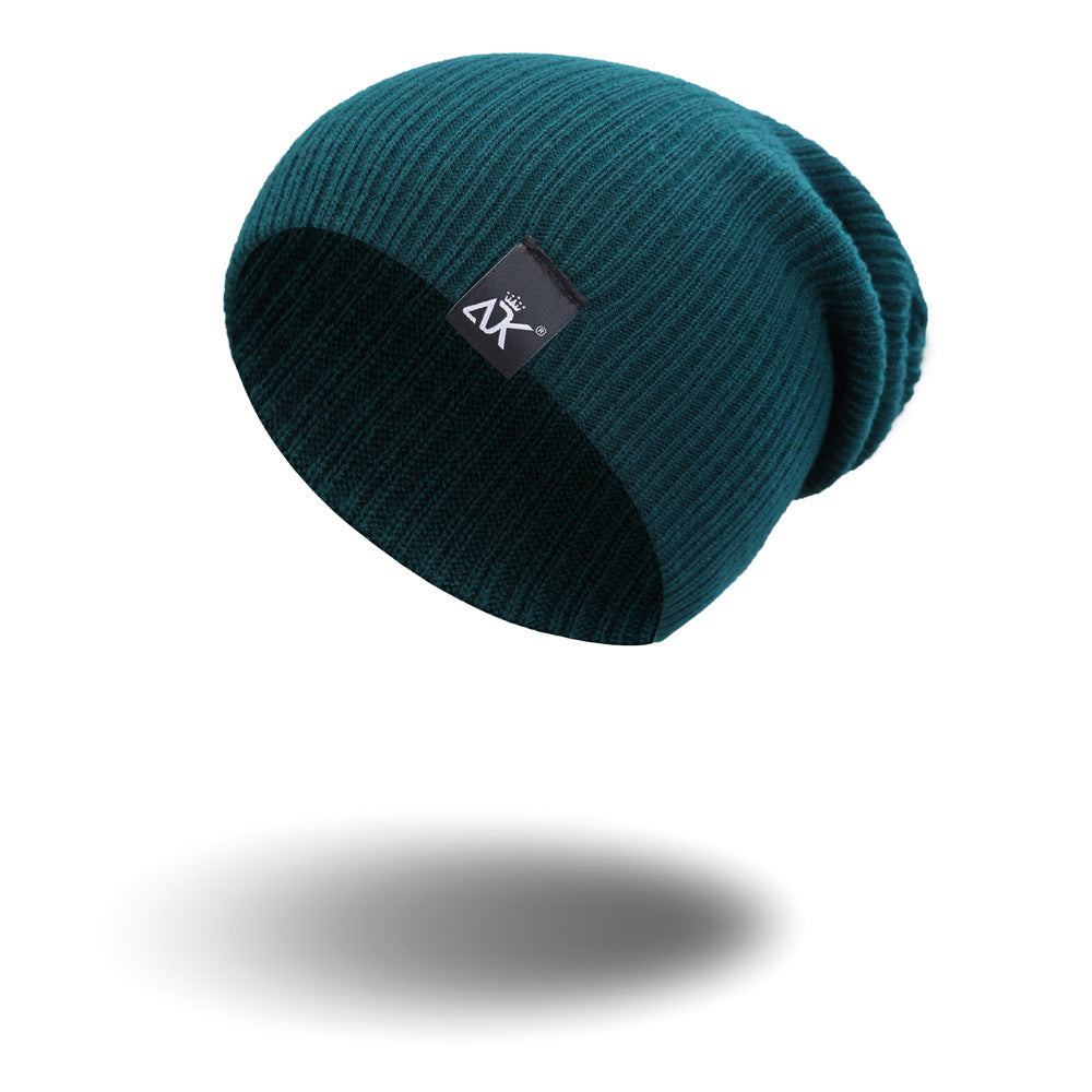 Autumn And Winter Satin Outdoor Versatile Wool Hat