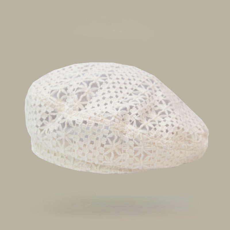 Women's Temperament Fashion Solid Color Flat Hat