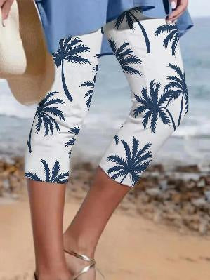 Ladies Fashion New 3d Printed Beach Yoga Pants