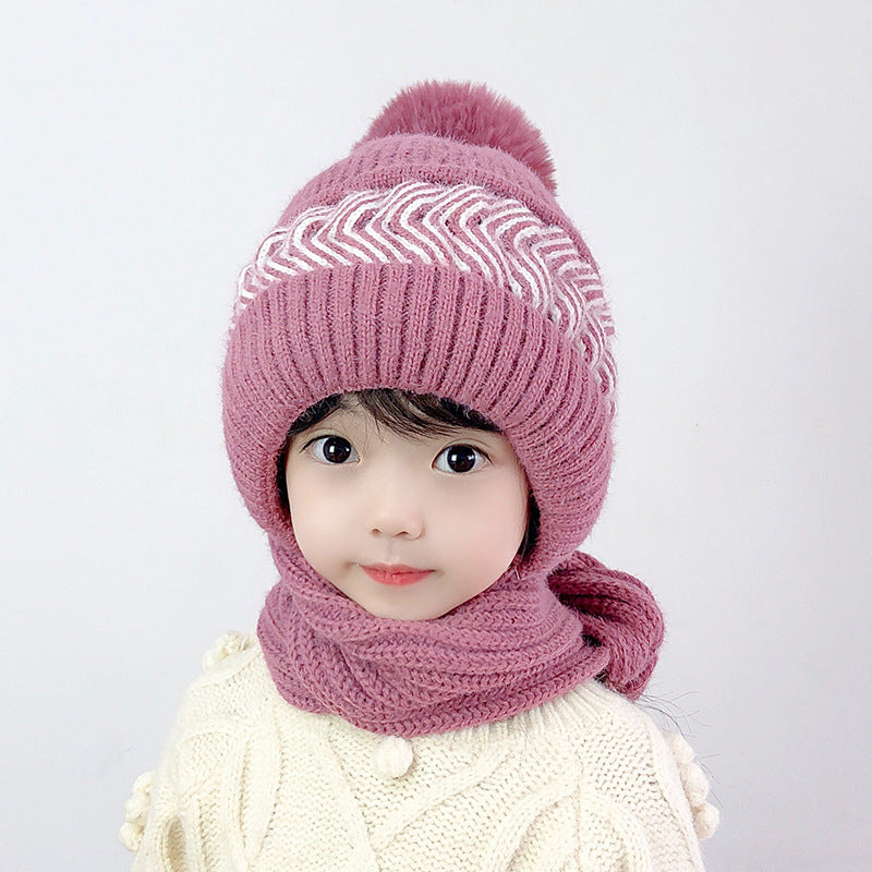 Women's All Match Woolen Scarf Hat
