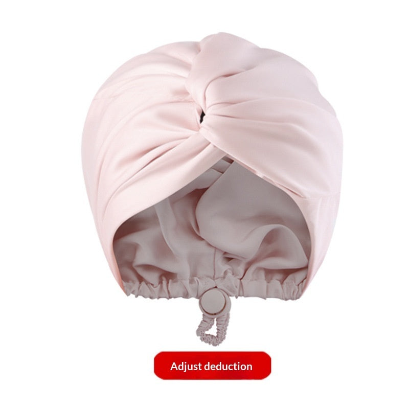 Silk-like Fabric Stretch Satin And Ice Sleep Caps
