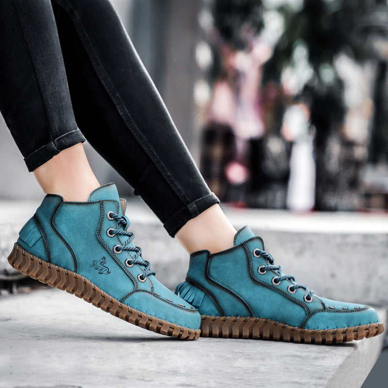 Martin Boots Soft Low Ladies British Style Casual Shoes
