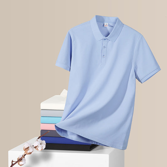 Summer Workwear Short Sleeved Promotional Polo Shirt Team Workwear