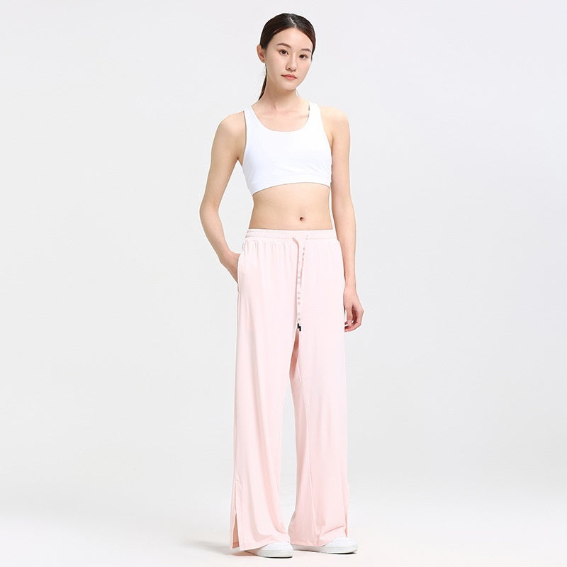Women's Wide-leg Pants Sun Protective Pants Cropped Pants