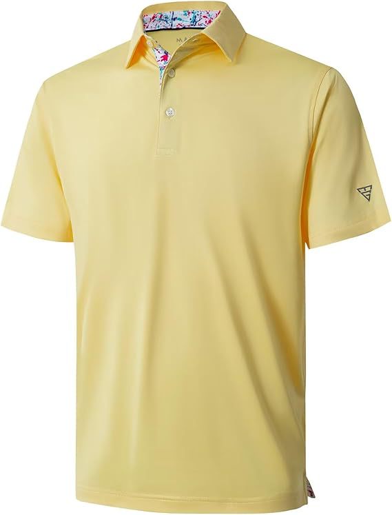 Fashionable Men's Golf Polo Shirt With A Turn-down Collarquick-drying And Breathable