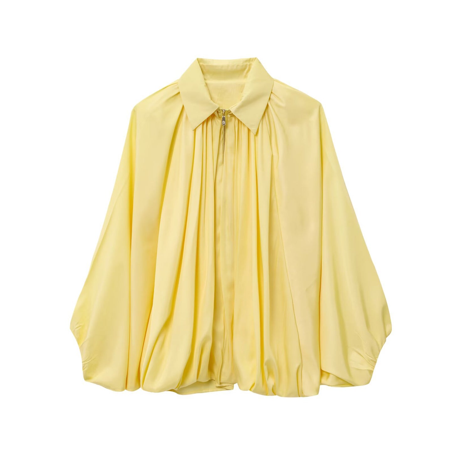 Women's Fashion Personality Puffy Pilot Jacket Coat
