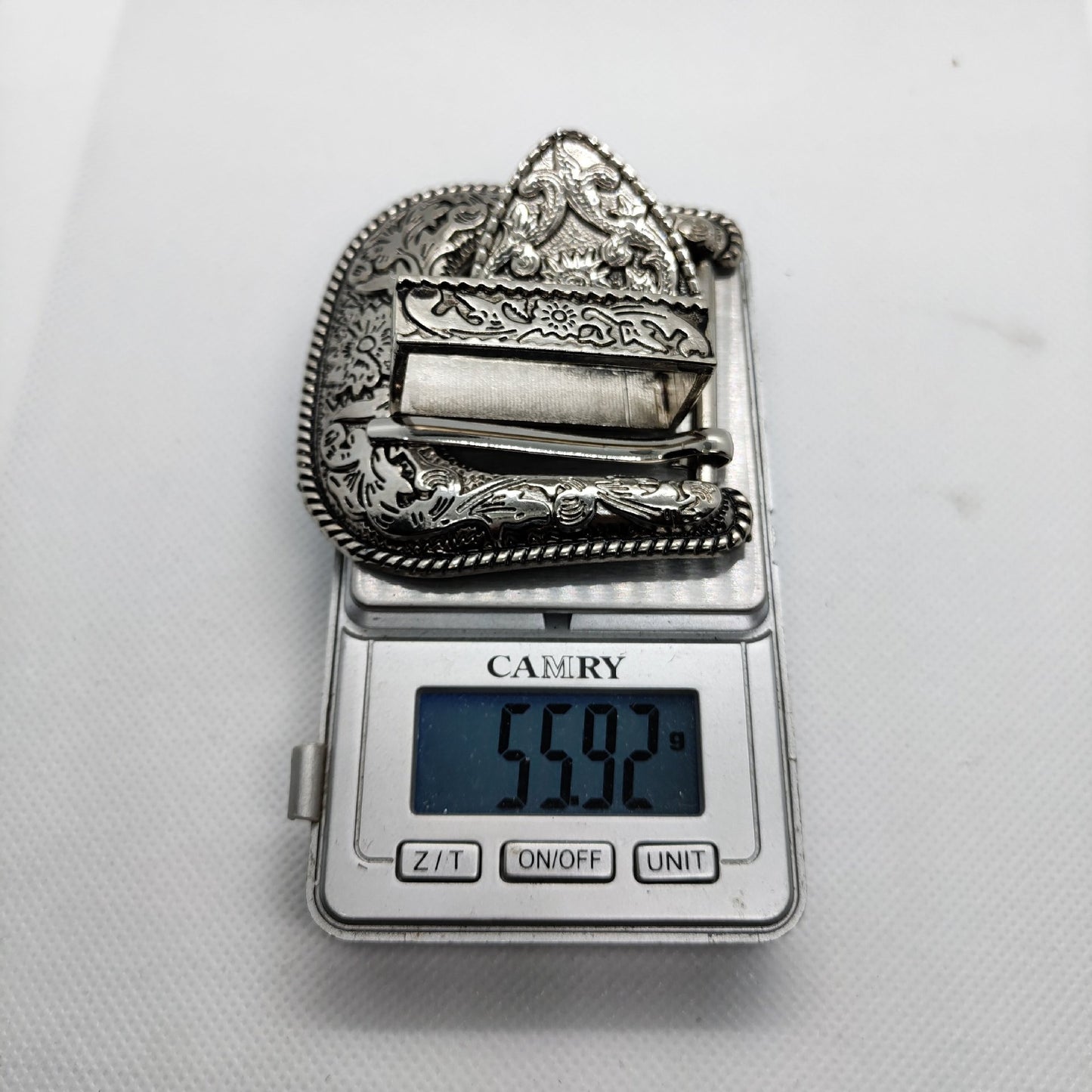 Retro Europe And America Ethnic Style Black Pattern Metal Belt Buckle