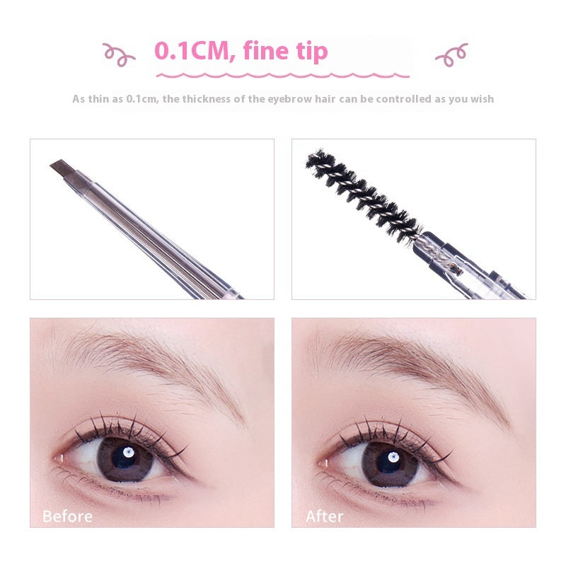 Double Head Extremely Thin Eyebrow Pencil