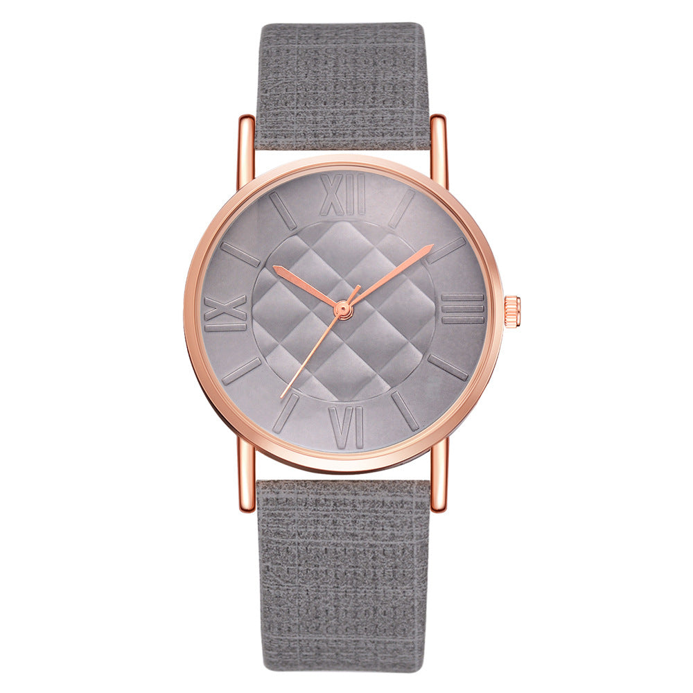 Lovers Pu with quartz watch