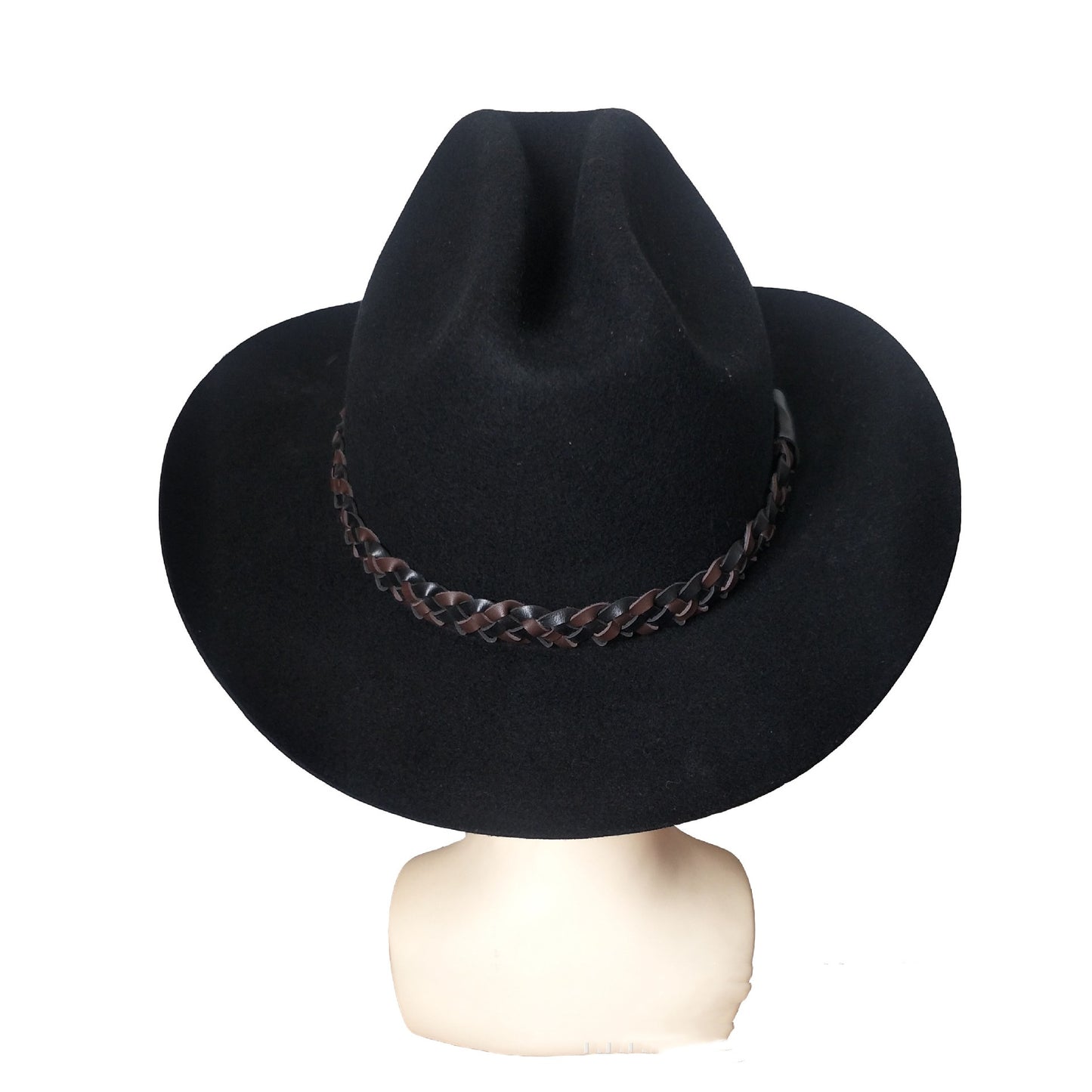 Uld Western Cowboyhat Bælte Tophat Jazz FIlthat