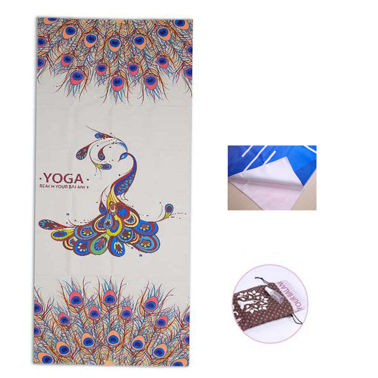 Non-slip yoga cloth mat