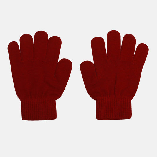 Pure Cashmere Boys And Girls Children's Five Finger Gloves