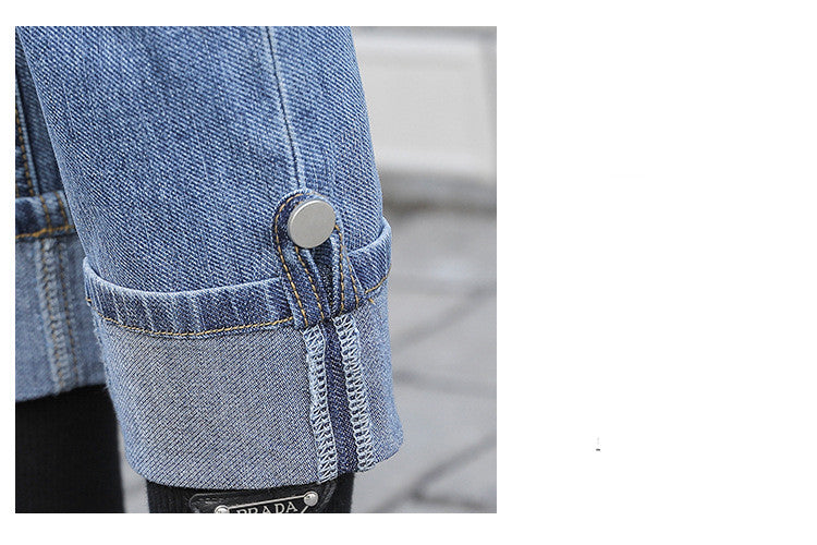 Kvinders Forår Koreansk Stil Højtaljede Lige Jeans