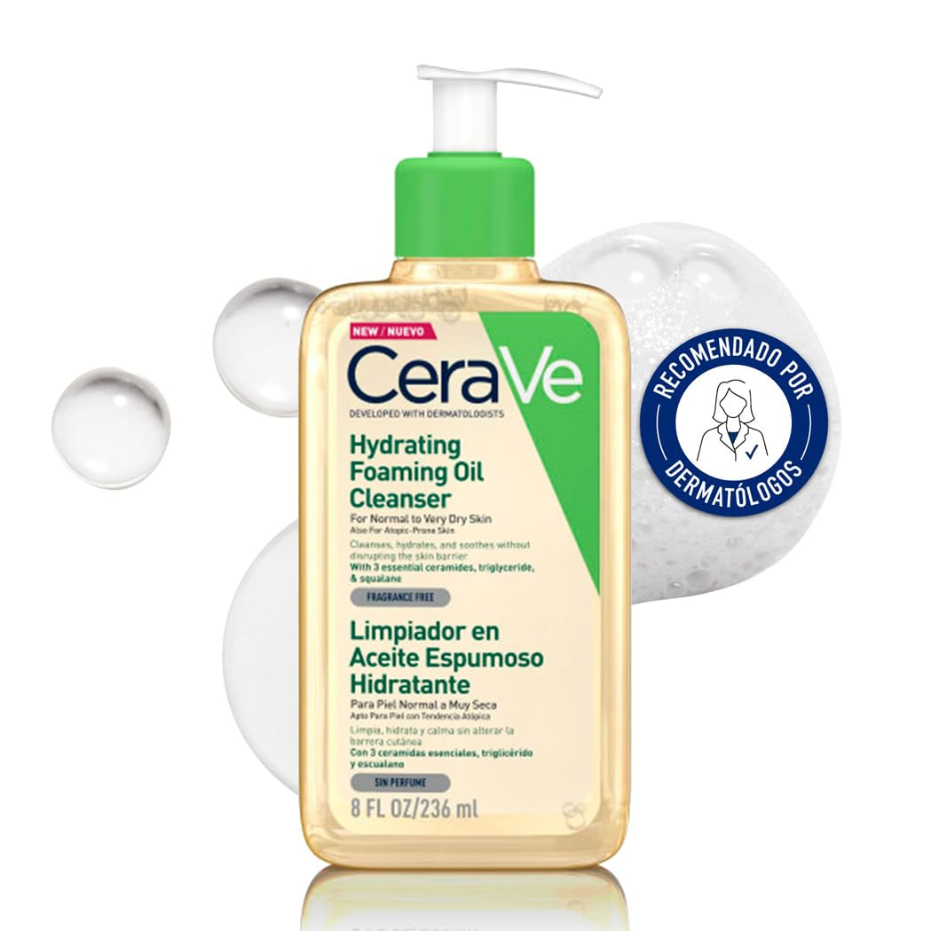 Cerave Limpiador En Aceite Espumoso Hidratante