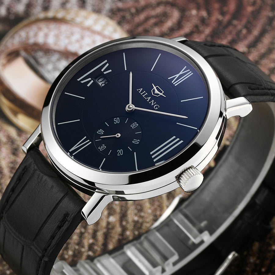Large Dial Independent Mechanical Watch
