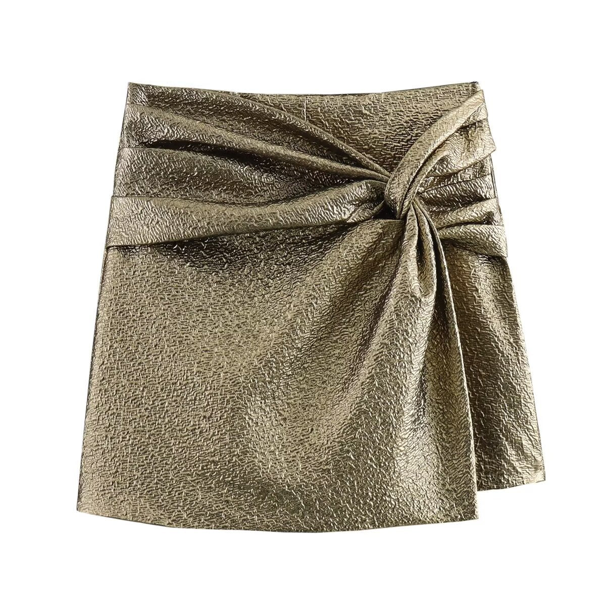 Women's High Waist Slimming Casual Pants Short Pantskirt