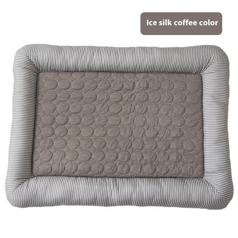 Pet Cool Ice Silk Dog Nest