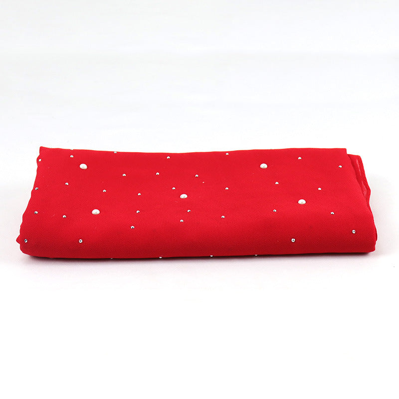 Chiffon Hot Drill Headband